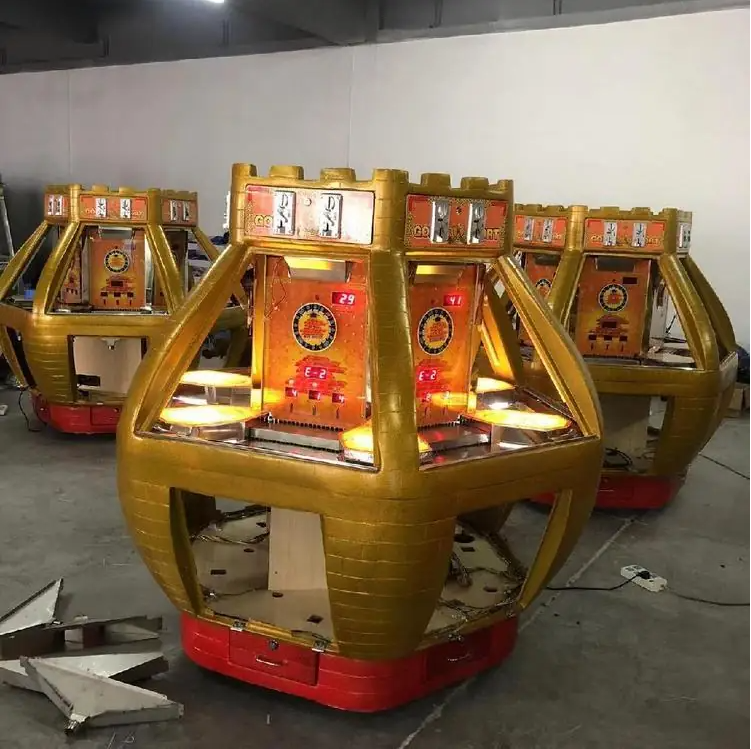 黄金堡推币机投币退彩票换礼品电玩城文审设备
